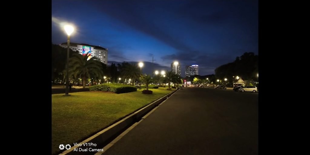 hasil AI Vivo v11 low light