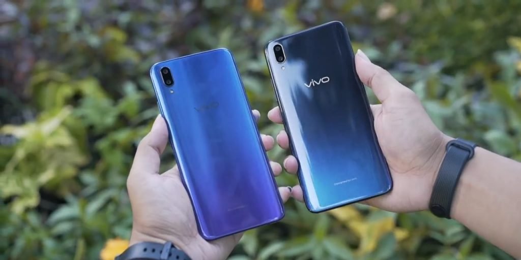 tampilan belakang vivo v11