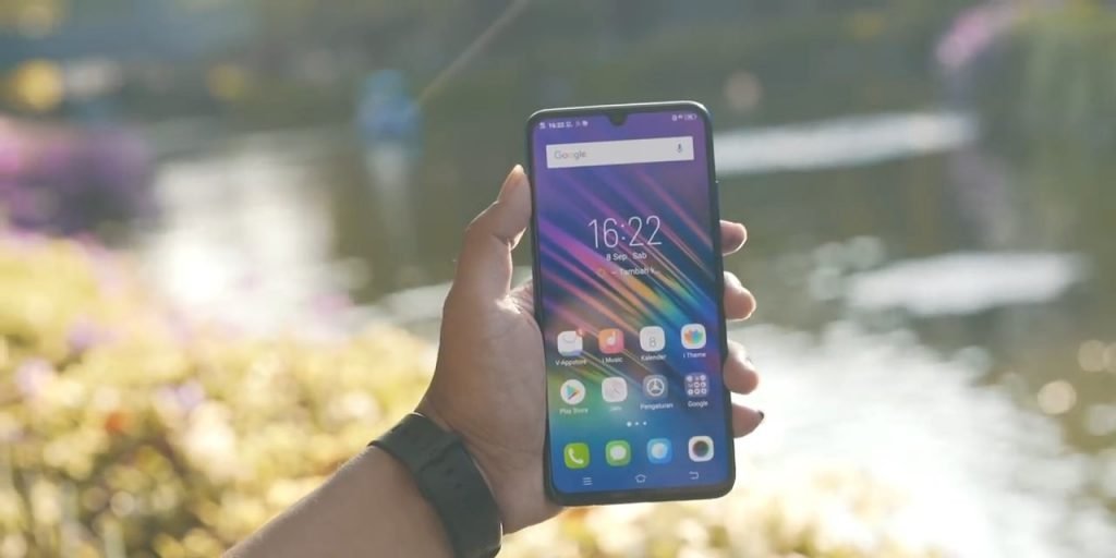 tampilan layar vivo v11